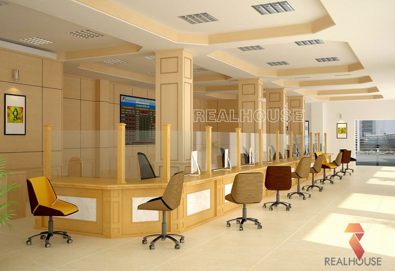 Thiết kế nội thất văn phòng ngân hàng