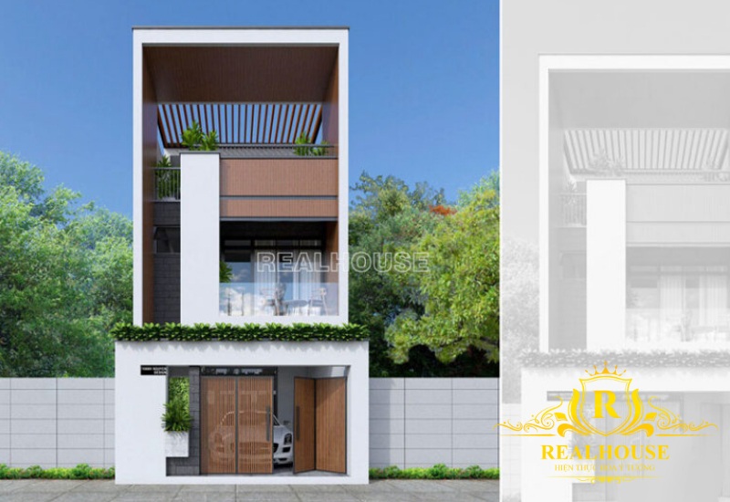 mau thiet ke nha pho hien dai cua chi lan o hai duong realhouse