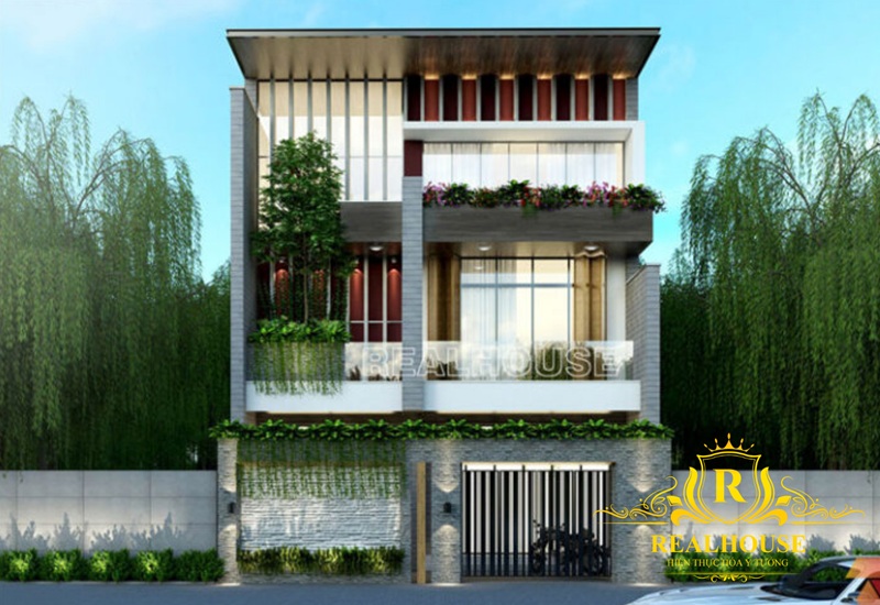 mau thiet ke nha pho hien dai cua ong loi o ha tinh realhouse