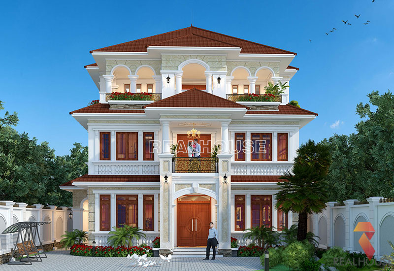 thiet-ke-biet-thu-3-tang-tan-co-dien-dang-cap-cua-chi-cuc-o-bac-ninh-3-realhouse