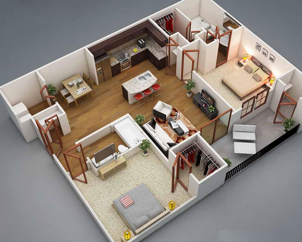 So-do-nha-2-phong-ngu-lien-ke-phong-khach-1-realhouse