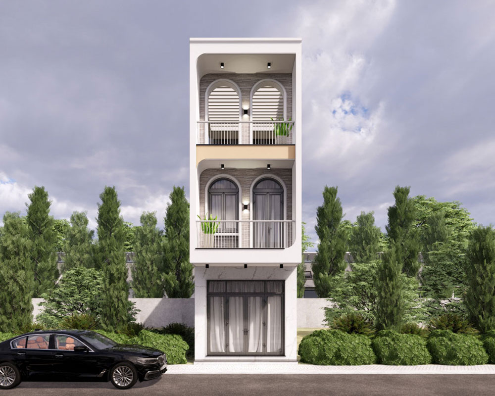 Nha-3-tang-co-gac-lung-hien-dai-realhouse