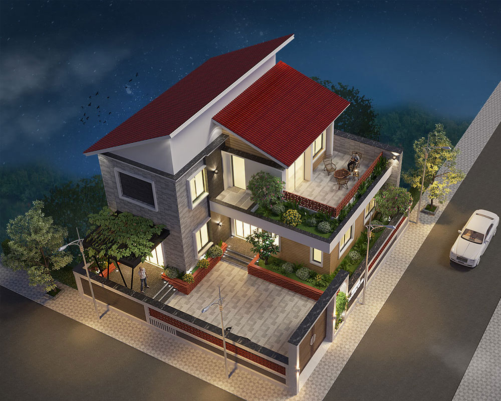 Biet-thu-4-phong-ngu-ket-hop-mai-lech-1-realhouse