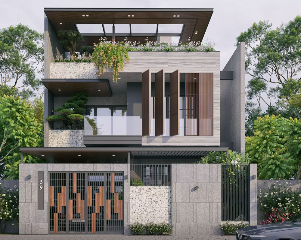 Dac-trung-cua-kien-truc-mau-biet-thu-pho-hien-dai-1-realhouse