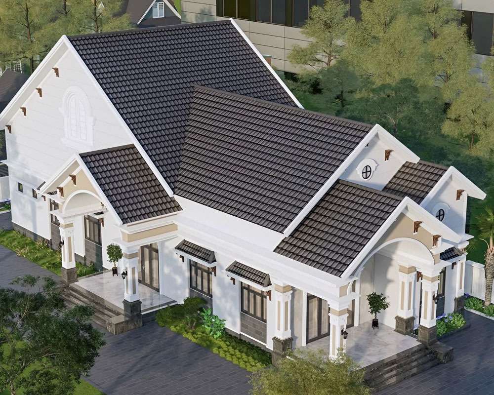 Ve-dep-thanh-lich-cua-nhung-can-biet-thu-mai-thai-1-tang-realhouse